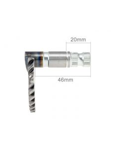 Kickstarterwelle 46mm / 20mm für GY6 50ccm, 139QMB