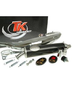 Auspuff Turbo Kit Road RQ Chrom für Yamaha TZR 50 alle Modelle