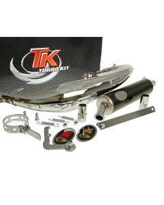 Auspuff Turbo Kit Bajo RQ Chrom für Beta RK6 98-99 (AM6)