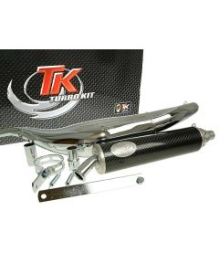 Auspuff Turbo Kit Road RQ Chrom für Aprilia RS50 (00-05)