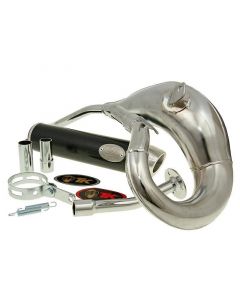 Auspuff Turbo Kit Bufanda RQ Chrom für Rieju MRX 50