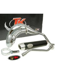 Auspuff Turbo Kit Bufanda RQ Chrom für Derbi Senda DRD Pro 06-