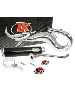 Auspuff Turbo Kit Bufanda RQ Chrom für CPI SX50, SM50