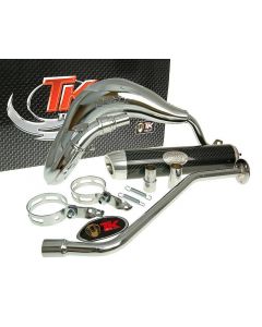 Auspuff Turbo Kit Bufanda RQ Chrom für Generic Trigger, Keeway, KSR-Moto, Ride, Explorer