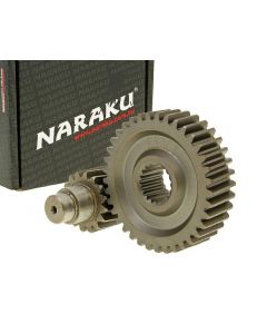 Getriebe sekundär Naraku Racing 16/37 +25% für GY6 125/150ccm 152/157QMI