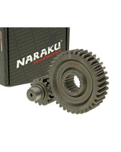 Getriebe sekundär Naraku Racing 15/37 +20% für GY6 125/150ccm 152/157QMI