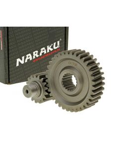 Getriebe sekundär Naraku Racing 17/36 +31% für GY6 125/150ccm 152/157QMI