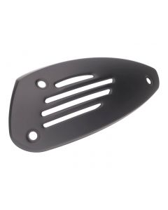 Auspuffblende OEM schwarz für Vespa GTS 300 i.e.Super, GTV 300 4T 4V E4