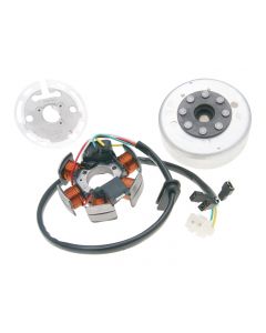 Lichtmaschine Stator und Rotor OEM für Derbi, Aprilia mit Ducati / Kokusan Zündung