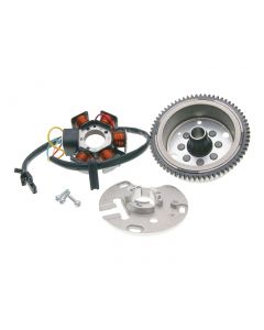 Lichtmaschine / Zündung inkl. Rotor OEM für Piaggio / Derbi Motor D50B0 E-Start