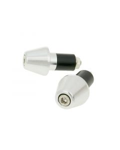 Lenkerende Vibrationsdämpfer Short 17,5mm - silber